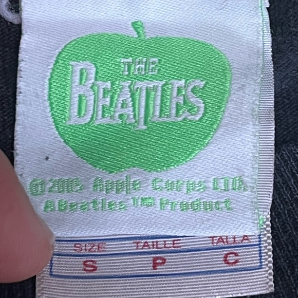 Graphic Band T shirt The Beatles rock music black size small S - Picture 5 of 6